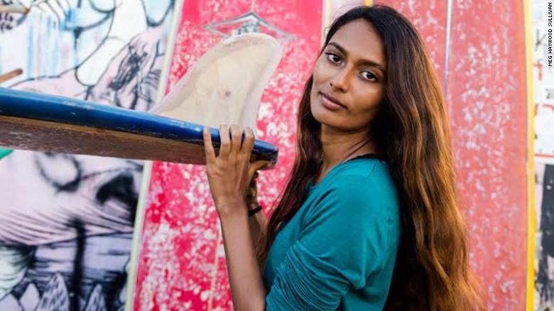 Ishita Malaviya, India’s first female surfer, is changing her country’s perception of the ocean