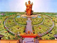 UP: 200 ft Buddha statue and 268 acres complex @ Rs.400 Cr. Free land by govt.