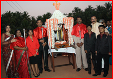 St. Theresa Church, Kemmannu Vespers on The Eve Celebrations Of The Annual Parish Feast