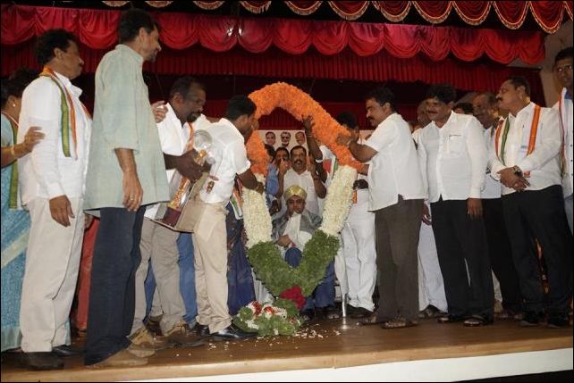 Udupi: Pramod Madhwaraj receives grand felicitation on becoming minister