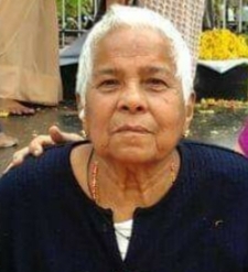 Obituary: Pauline Veigas( Lobo),89 years,Bangalore