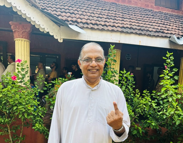 Bishop of Mangalore Casts Vote in Lok Sabha Elections 2024
