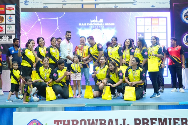 Dubai: SP Dynamites, Bright Winders win third edition Throwball Premier League