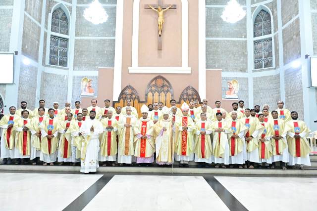 Decennial Episcopal Consecration celebration of Bishop Francis Serrao SJ held at Shivamogga.