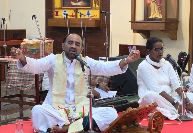 Bhajans of Faith and Blessings at St Lawrence Church & Shrine, Bondel. Bhajans of Faith and Blessings at St Lawrence Church & Shrine, Bondel.