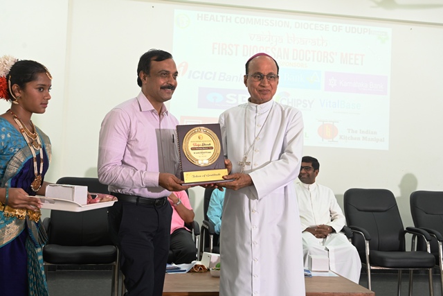 The Udupi Diocese celebrated Doctors’ Day 2025 with great reverence,warmth, and gratitude. The Udupi Diocese celebrated Doctors’ Day 2025 with great reverence,warmth, and gratitude.