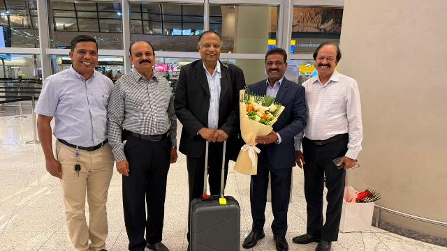KCO Pearl Jubilee Celebrations – Chief Guest and artists arrive at Abu Dhabi KCO Pearl Jubilee Celebrations – Chief Guest and artists arrive at Abu Dhabi