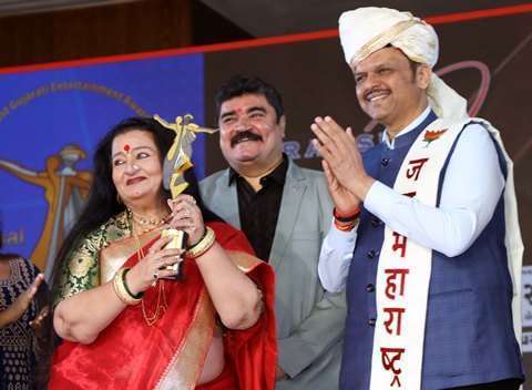22nd Transmedia Gujarati Screen & Stage Awards Held with Maharashtra CM Devendra Fadnavis 22nd Transmedia Gujarati Screen & Stage Awards Held with Maharashtra CM Devendra Fadnavis