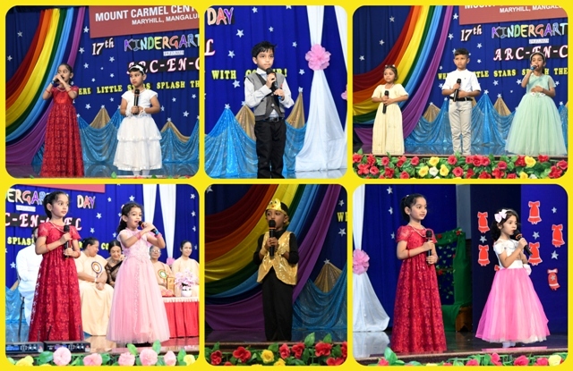 “ARC-EN-CIEL”, the Tiny Tots of Mount Carmel Central School Celebrate their Kindergarten Day “ARC-EN-CIEL”, the Tiny Tots of Mount Carmel Central School Celebrate their Kindergarten Day