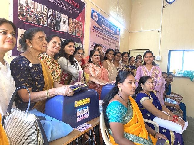 The Association of WE Clubs of India inaugurates New Sewing Training Centre The Association of WE Clubs of India inaugurates New Sewing Training Centre