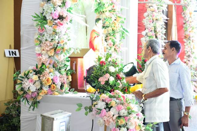 The second day of the novena in preparation for the Feast of St Lawrence The second day of the novena in preparation for the Feast of St Lawrence