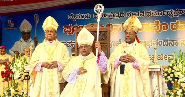 Bishop Francis Serrao SJ installed as the Bishop of the Diocese of Mysore Bishop Francis Serrao SJ installed as the Bishop of the Diocese of Mysore