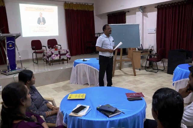 Workshop on ’From Chalk to CPT: Speaking the Language of every Generation’ Held at Milagres College Kallianpur Workshop on ’From Chalk to CPT: Speaking the Language of every Generation’ Held at Milagres College Kallianpur