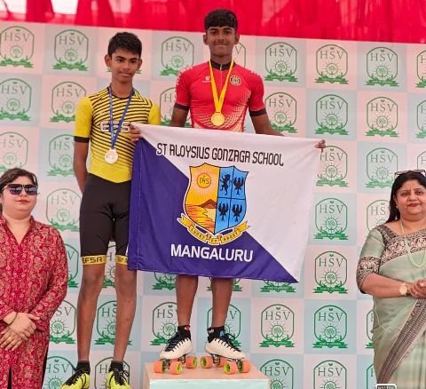 Twin Gold Medals to St Aloysius Gonzaga School Twin Gold Medals to St Aloysius Gonzaga School