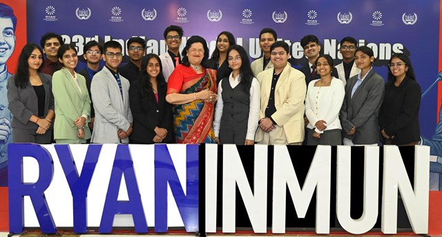 Ryan Group of Schools’ INMUN 2025: Young Leaders Unite to Shape the Future Ryan Group of Schools’ INMUN 2025: Young Leaders Unite to Shape the Future