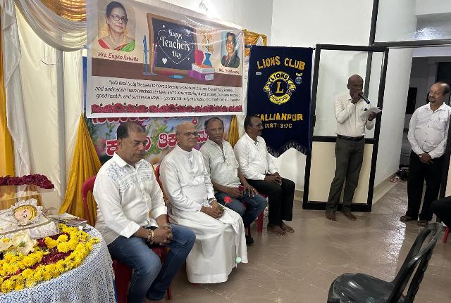 Lions club Kallianpur  celebrated Teacher’s day and Mother Theresa Day. Lions club Kallianpur  celebrated Teacher’s day and Mother Theresa Day.