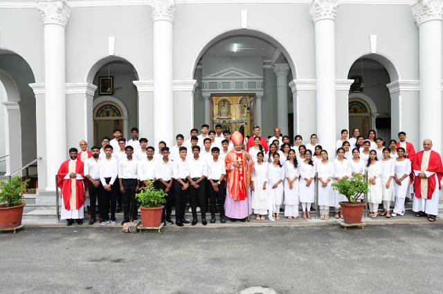Sacrament of Confirmation our Lady of Miracles church Milagres, Mangalore Sacrament of Confirmation our Lady of Miracles church Milagres, Mangalore