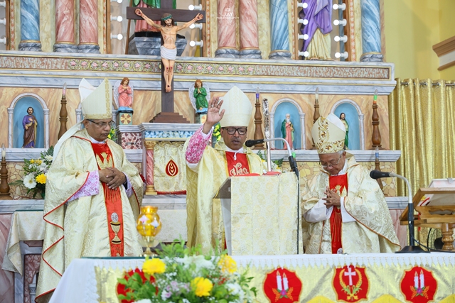 Apostle Church Nirkan Marks Felicitation of Edward Baretto on His Appointment as Coadjutor Bishop of Darjeeling Apostle Church Nirkan Marks Felicitation of Edward Baretto on His Appointment as Coadjutor Bishop of Darjeeling