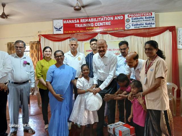 USWAS Shirva Donates Uniform and Shoes to Manasa Special School Children USWAS Shirva Donates Uniform and Shoes to Manasa Special School Children