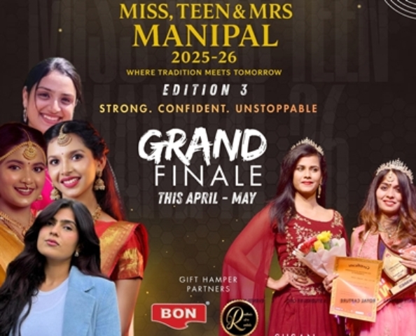 Miss, Teen & Mrs Manipal 2025–26: Official Poster Unveiled Amidst Udupi Paryaya Festivities Miss, Teen & Mrs Manipal 2025–26: Official Poster Unveiled Amidst Udupi Paryaya Festivities