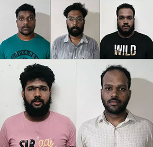 Udupi: Five arrested for attacking congress leader Udupi: Five arrested for attacking congress leader