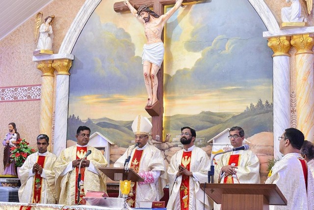 Holy Cross Chapel, Bellare Elevated as the 125th Parish of the Diocese of Holy Cross Chapel, Bellare Elevated as the 125th Parish of the Diocese of