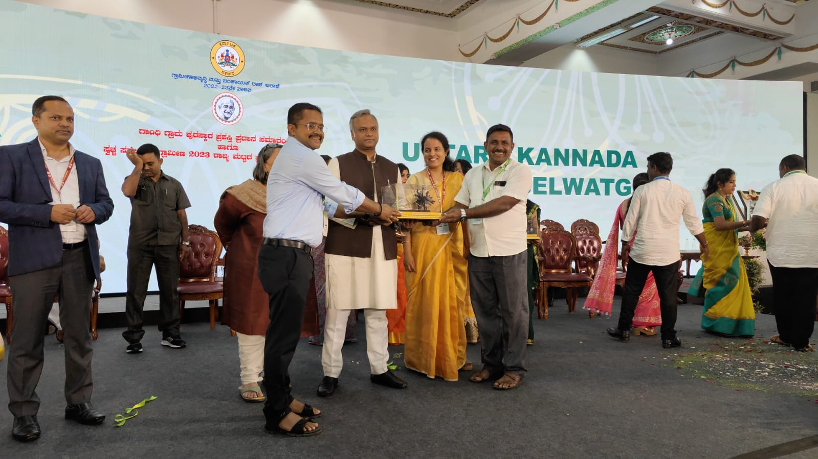 ಉಡುಪಿ ಜಿಲ್ಲೆಯ ಬ್ರಹ್ಮಾವರ ತಾಲೂಕಿನಲ್ಲಿ 2022 23 ನೇ ಸಾಲಿನ ಗಾಂಧಿ ಗ್ರಾಮ ಪುರಸ್ಕಾರ ಕೋಡಿ ಗ್ರಾಮ ಪಂಚಾಯಿತಿಗೆ