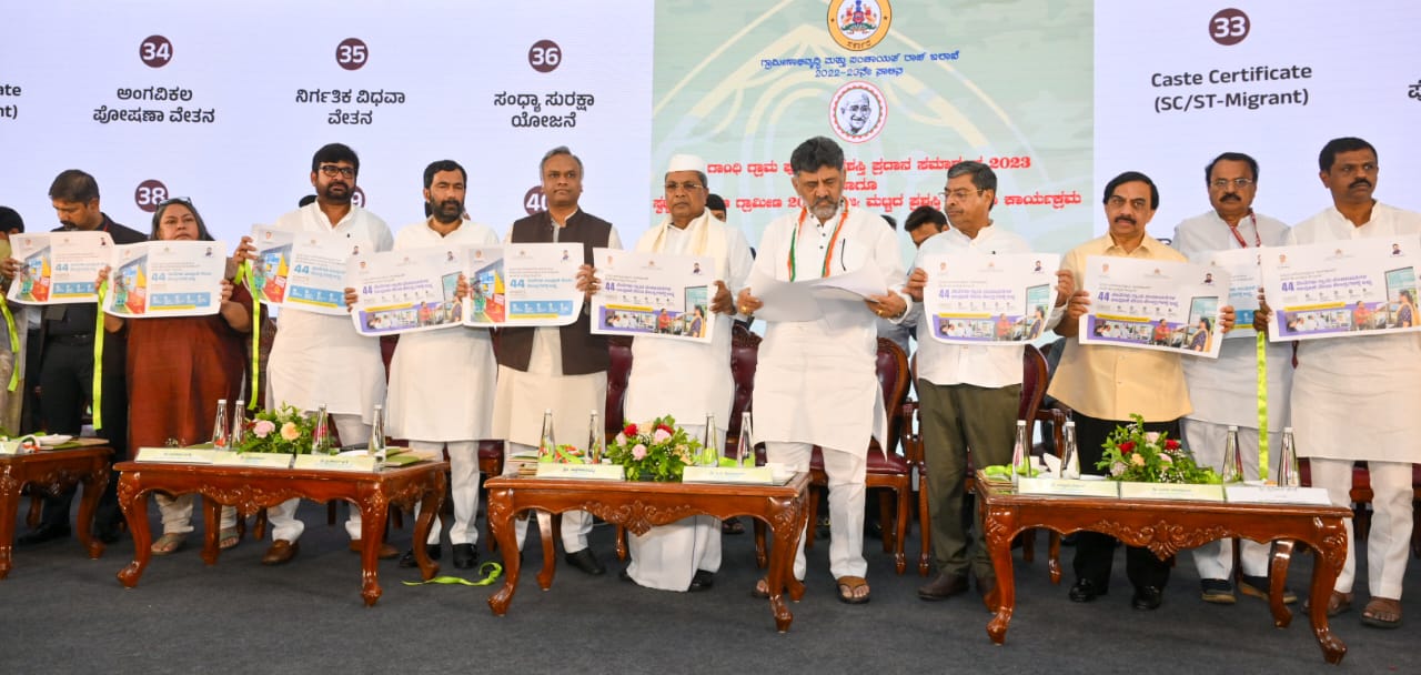 Mahatma Gandhi’s dream of decentralization and women’s reservation was prefaced by Rajiv Gandhi: Chief Minister Siddaramaiah