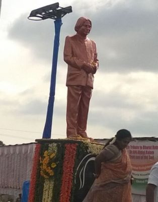 Kalam’s statue unveiled in Rameswaram