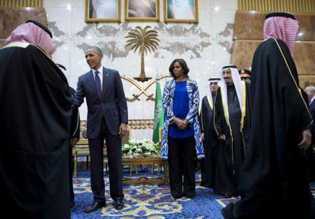 Michelle Obama navigates limits on women in Saudi Arabia