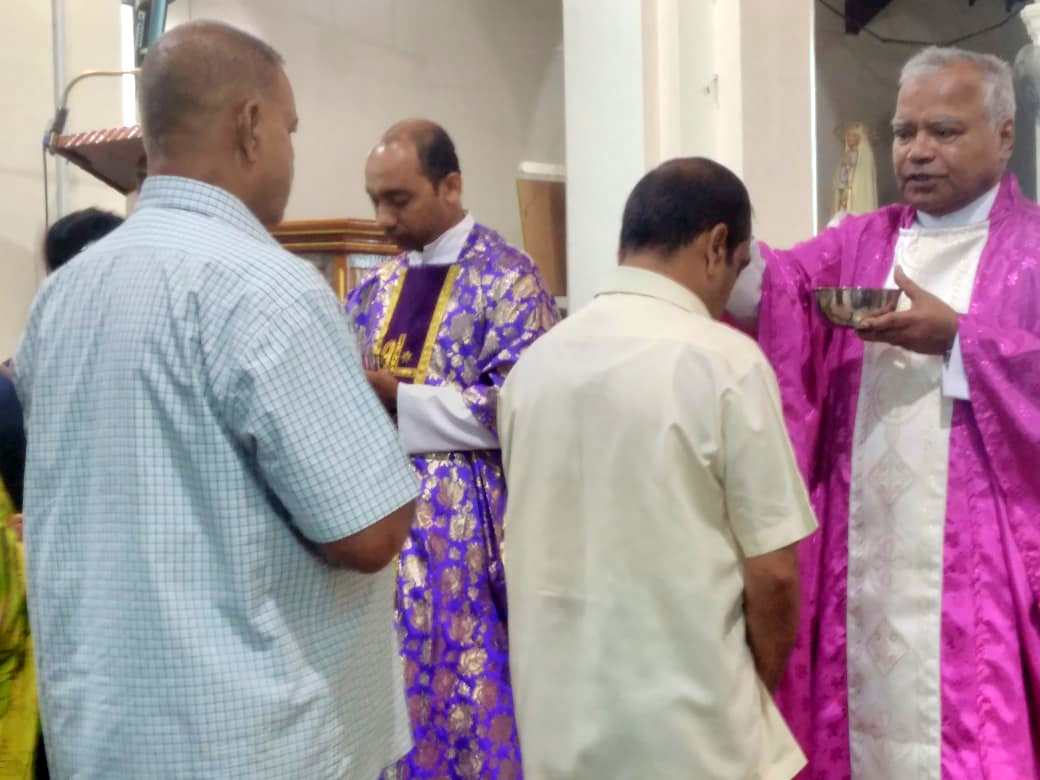 Milagres Cathedral, Kallianpur of Udupi diocese observes