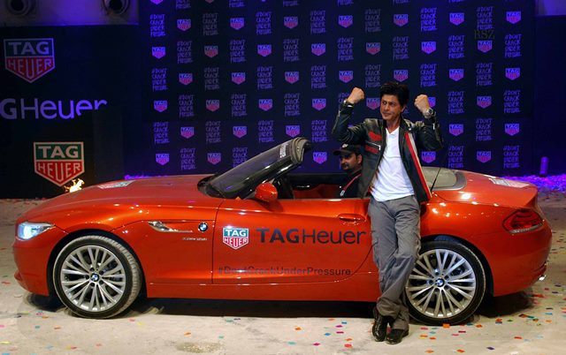 Shahrukh Khan Launches Tag Heuerâ€™s Donâ€™t Crack Under Pressure initiative