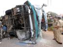 Nine killed in tempo-truck crash near Mysore
