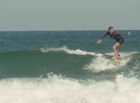 Surfers excel; demo on Malpe beach a big hit