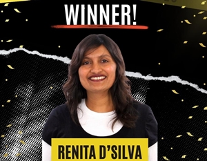 Renita D’Silva, Kallianpur origin, winner of Joffe Books Prize 2023 for her compelling psychological thriller, The Neighbour