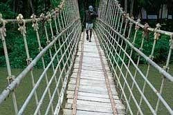 Temporary restriction on use of Kemmannu hanging bridge