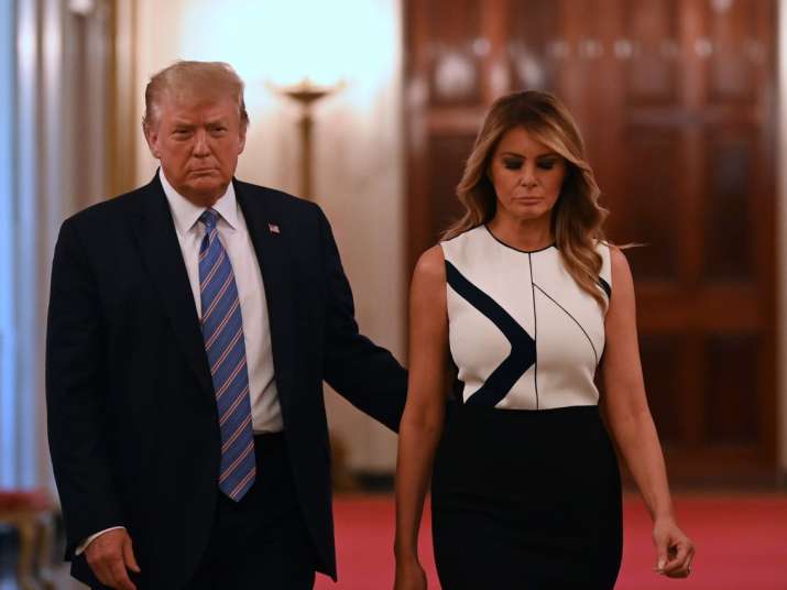 US President Donald Trump and first lady Melania test positive for COVID-19 US President Donald Trump and first lady Melania test positive for COVID-19