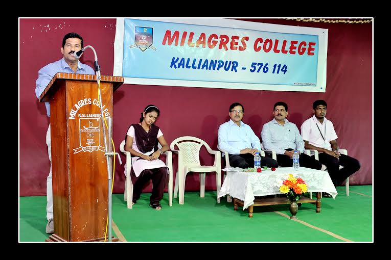 Value Education programme held at Milagres College, Kallianpur