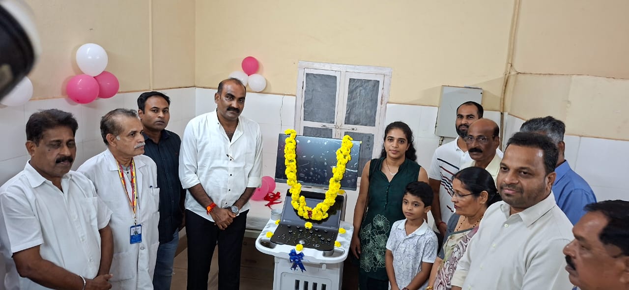 Ultra sound machine handed over to district hospital Ultra sound machine handed over to district hospital
