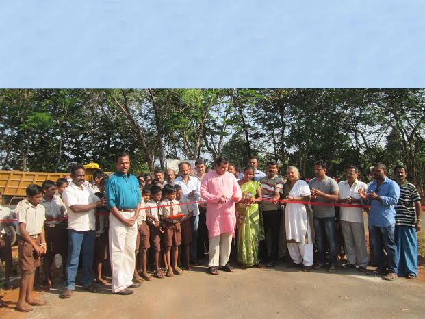 Project work inaugurated for Road and Bridge at Uppoor Grama Panchayat