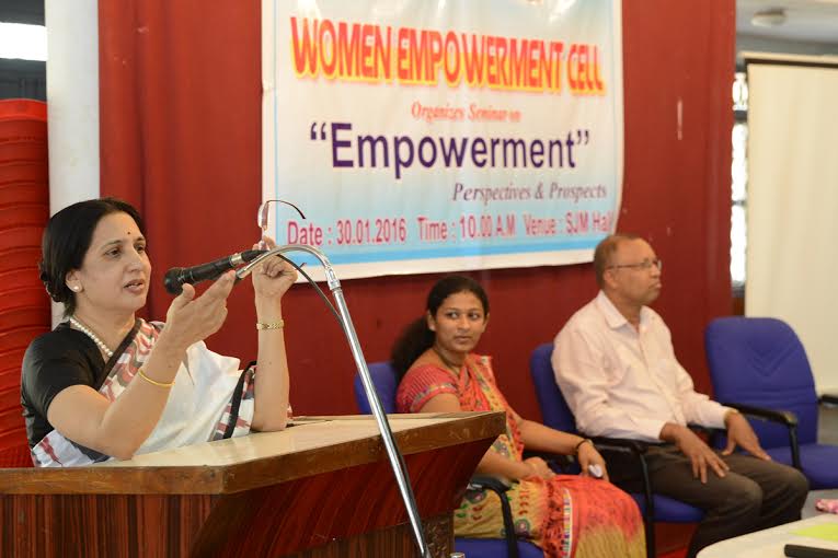 Seminar on ’Empowerment’ - Perspectives & Prospects held at St. Philomana College, Puttur
