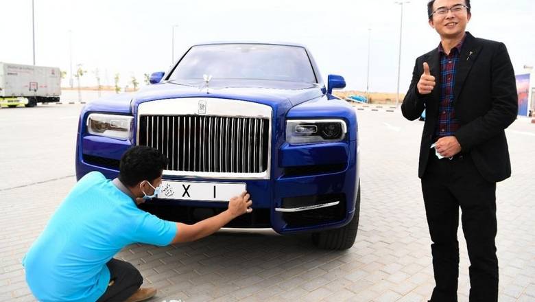 UAE: Expat buys Dh4m Rolls Royce for rare number plate