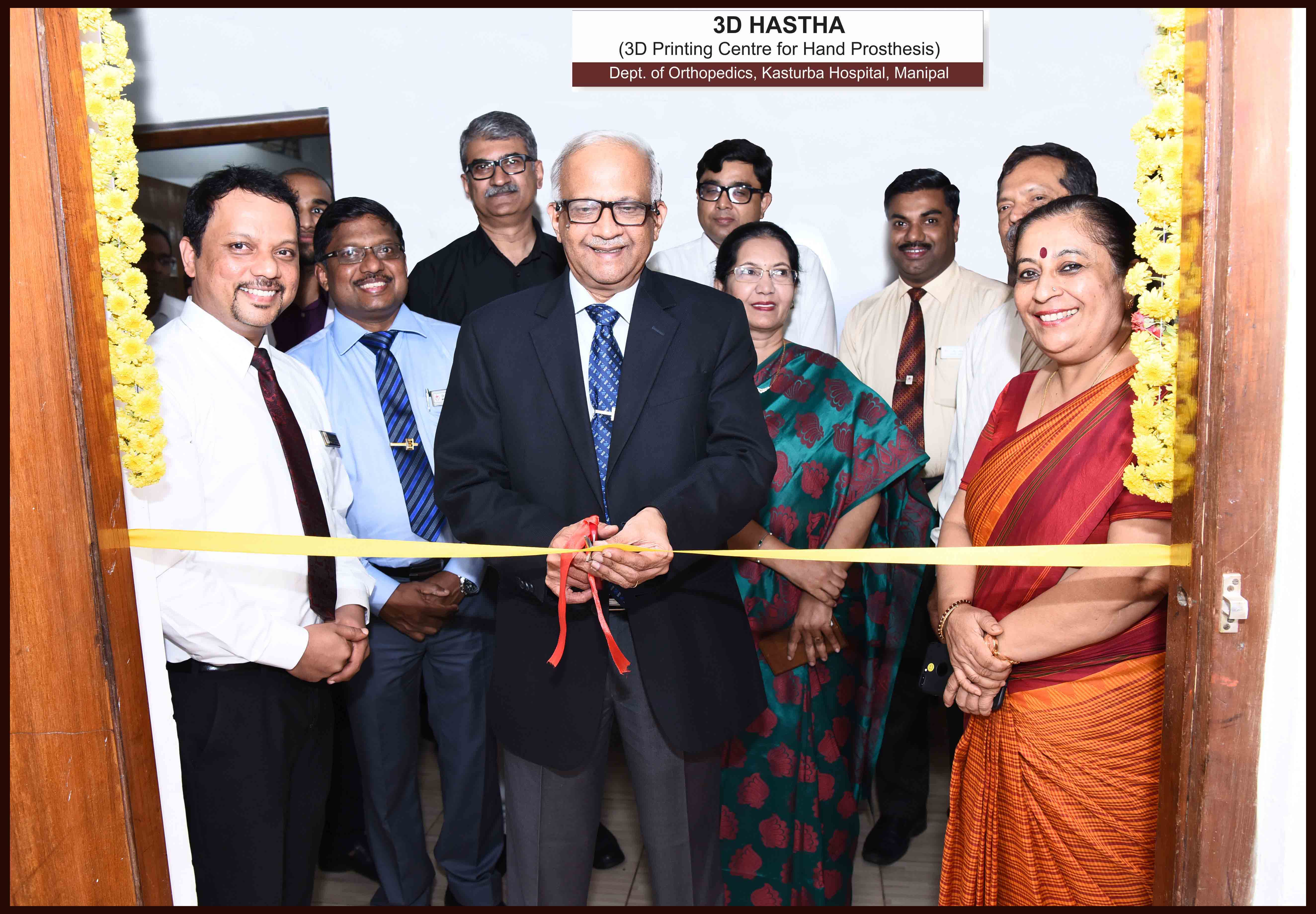 Revolutionery 3D printing facility for artificial limb manufacturing inaugurated at Kasturba Hospital, Manipal