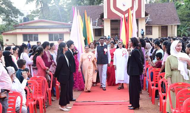 The Annual Day programme at St Agnes PU College, Mangalore