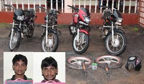 Two bike lifters arrested in Mangaluru