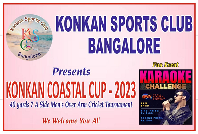 Konkan Sports Club Bangalore to Host Konkan Coastal Cup 2023