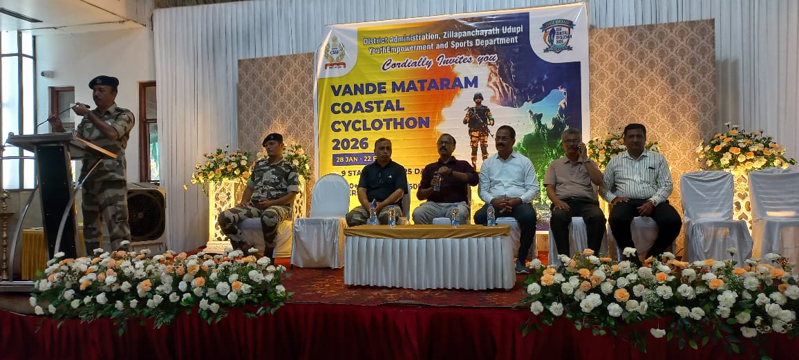 Vande Mataram Coastal Cyclothon to create awareness on maritime security: Sandeep Chakravorty Vande Mataram Coastal Cyclothon to create awareness on maritime security: Sandeep Chakravorty