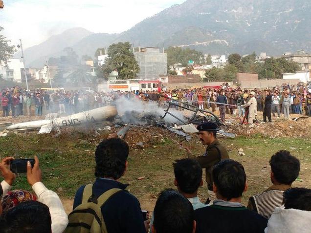 Chopper crash in Jammu kills 6