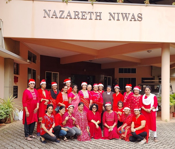 Christmas get-together at nazareth Niwas