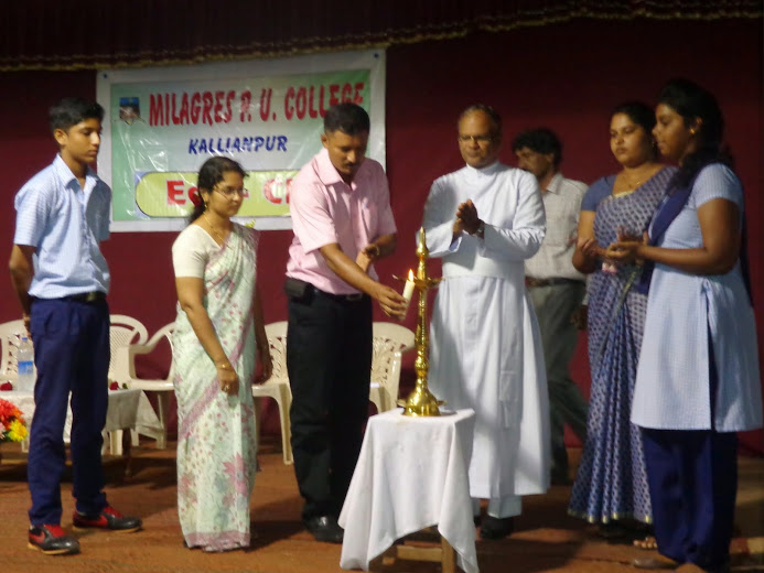 Inauguration of Eco-Club & Vanamahotsava celebration held at Milagres PU College